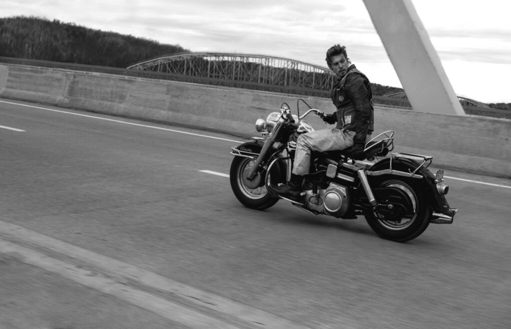 Bild aus dem Film «The Bikeriders»