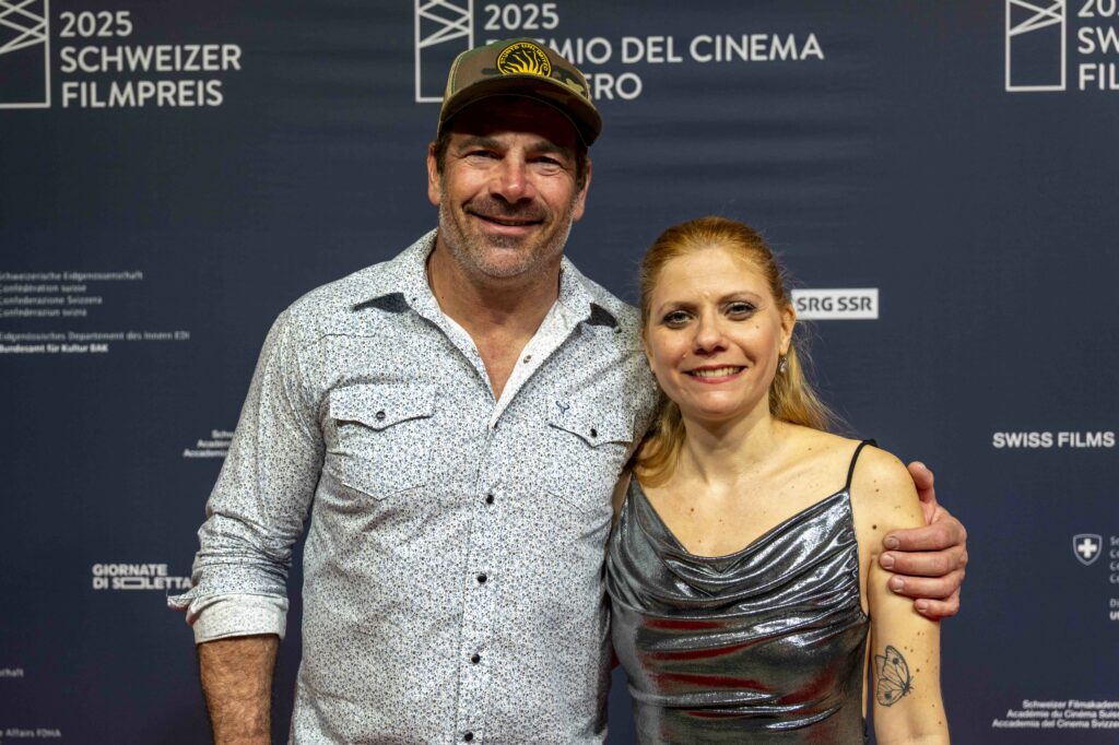 Bild von Oliver Keller und Daphne Chaimovitz Schweizer Filmpreis 2025