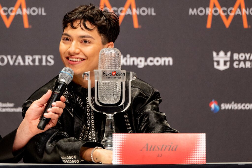 Bild von JJ, Gewinner des ESC 2025