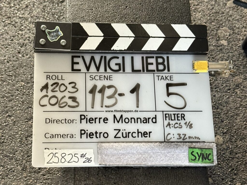 Bild des Setbesuchs «Ewigi Liebi»