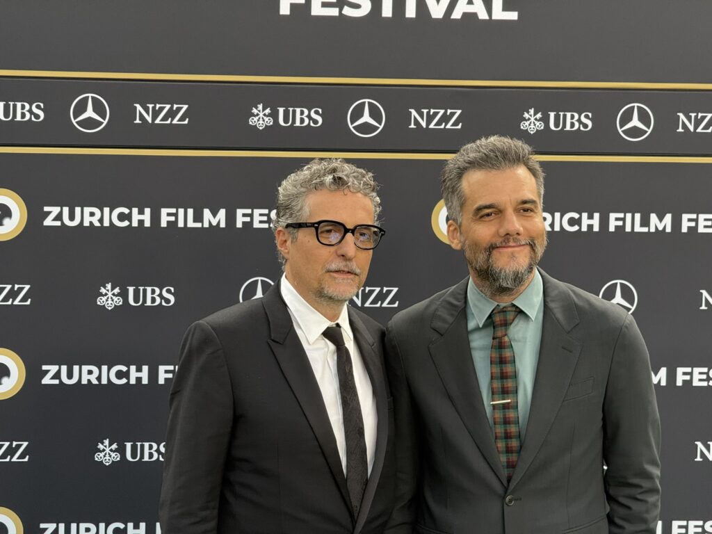 Bild von Kleber Mendonça Filho und Wagner Moura am Zurich Film Festival