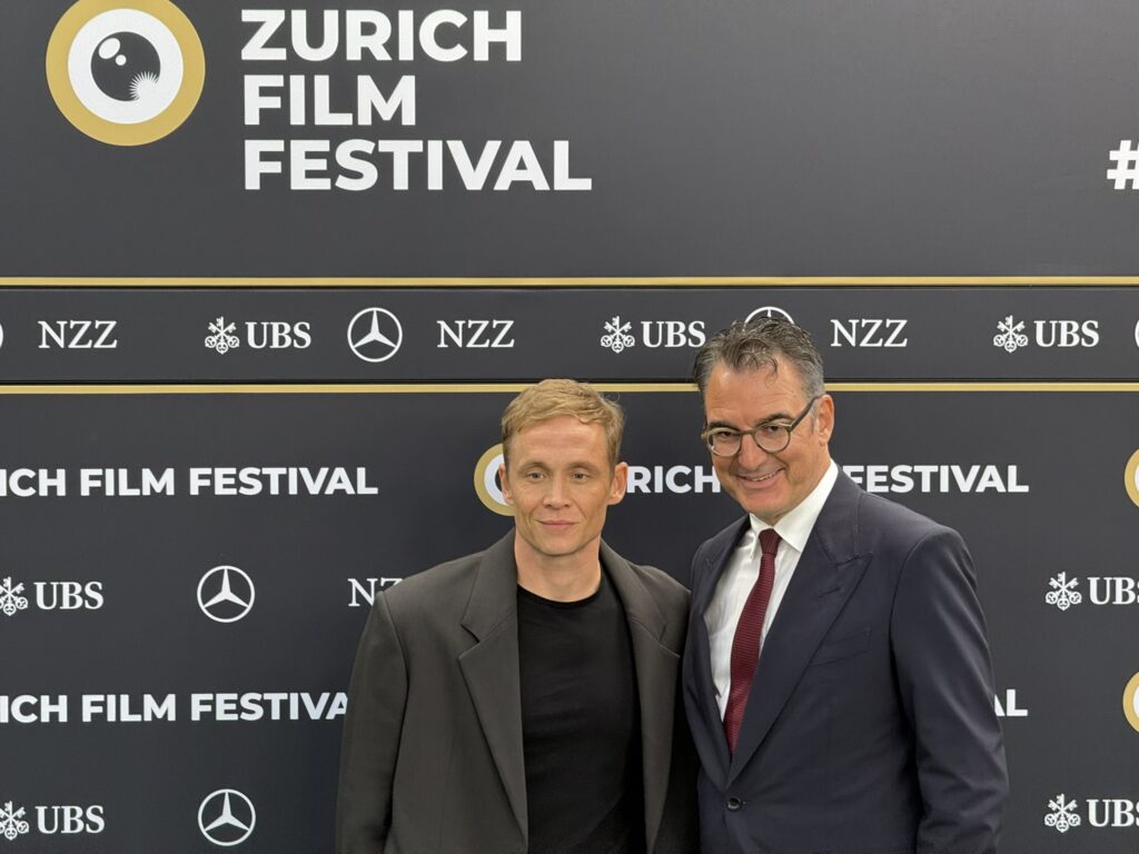 Bild von Matthias Schweighöfer und Christian Jungen am Zurich Film Festival