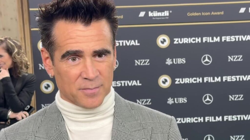 Bild von Colin Farrell am Zurich Film Festival