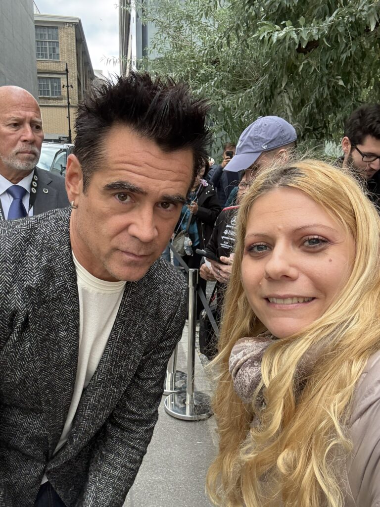 Bild von Colin Farrell und Daphne Chaimovitz am Zurich Film Festival