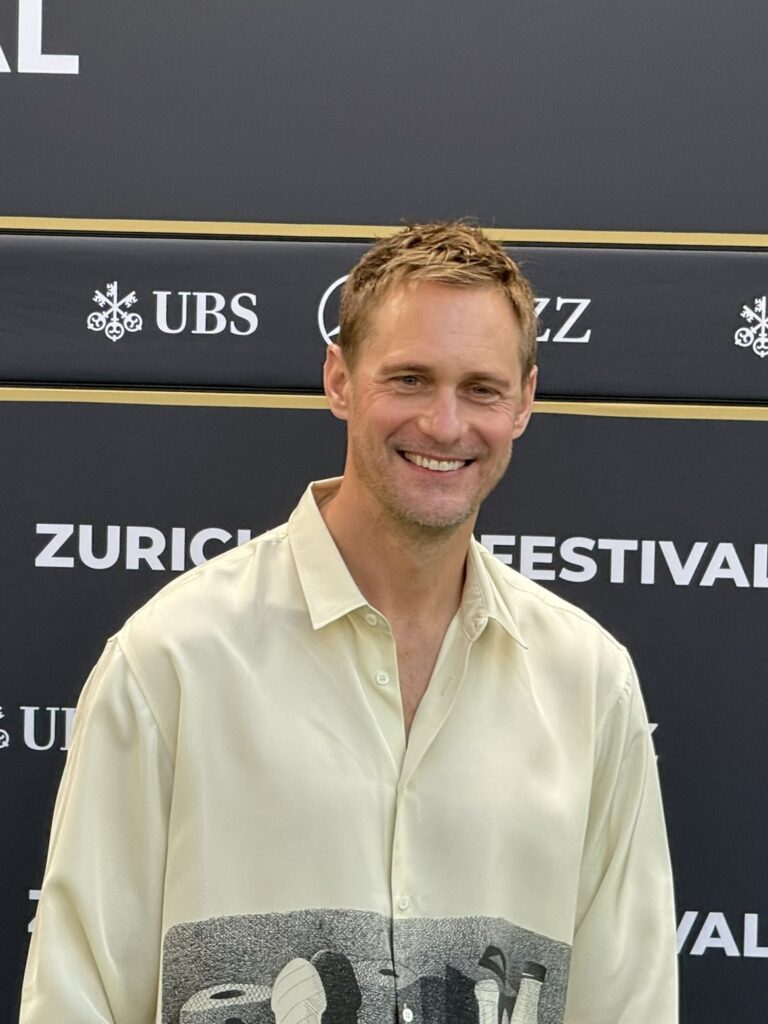 Bild von Alexander Skarsgård am Zurich Film Festival